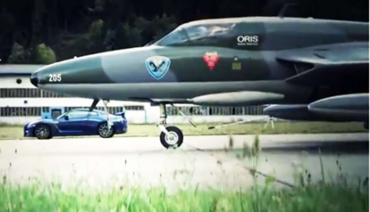 How Nissan GT R fares racing a Swiss fighter jet video Torque News